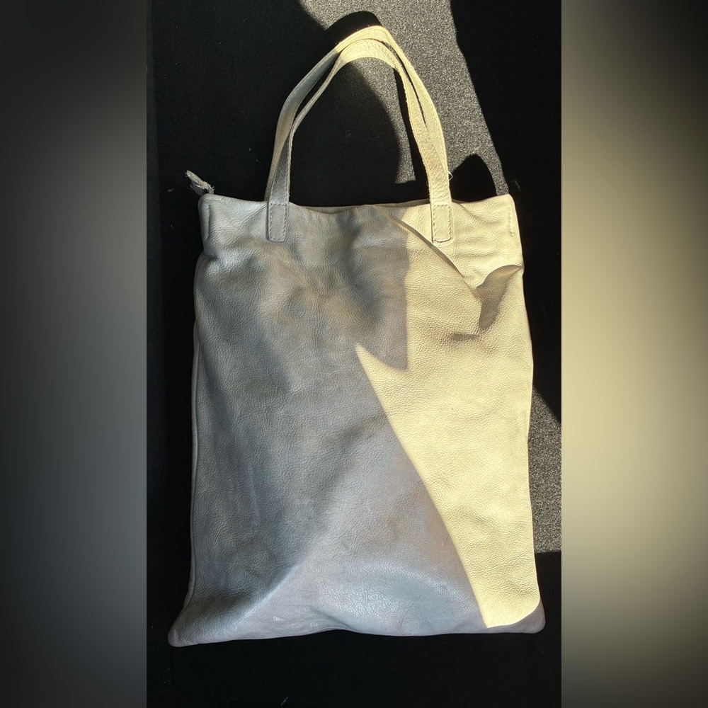 HAKEI 100% Soft Leather Tote Bag
